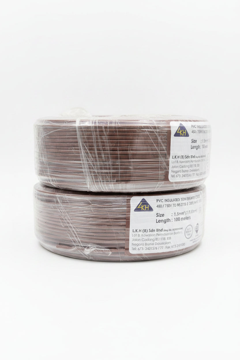 2.5mm PVC Cable (brown) LKH