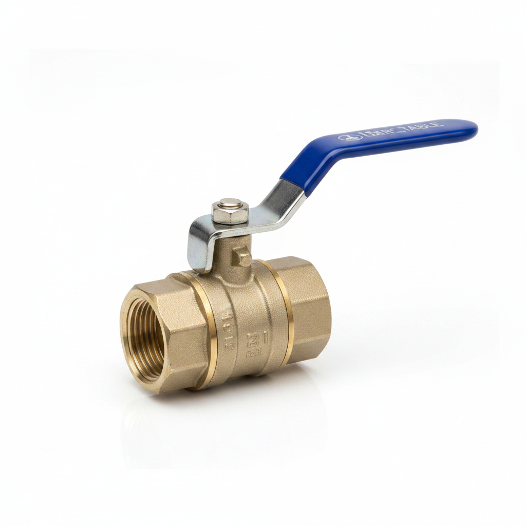 3/4"Double Internal Thread Brass Ball Valve