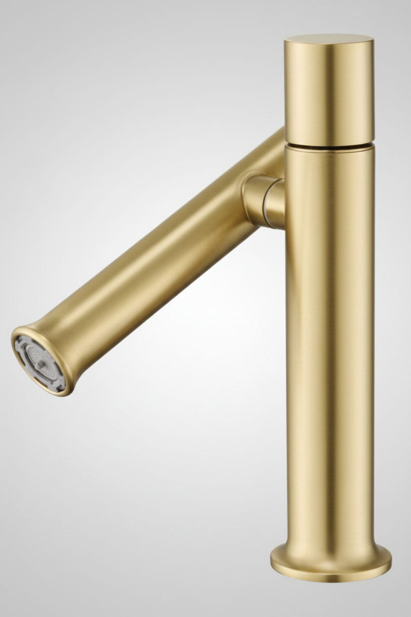 Basin Sink Faucet Gold