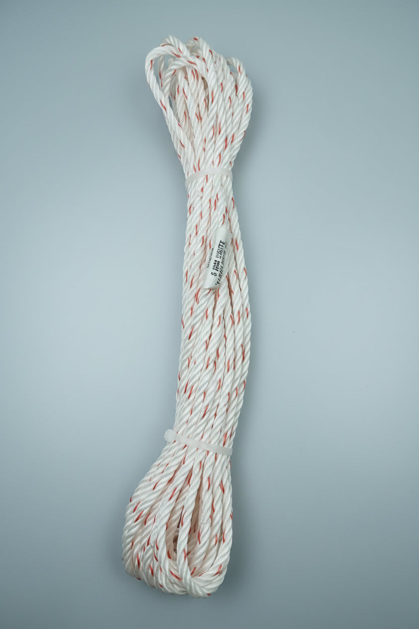 5mm White Nylon Rope 10 meter