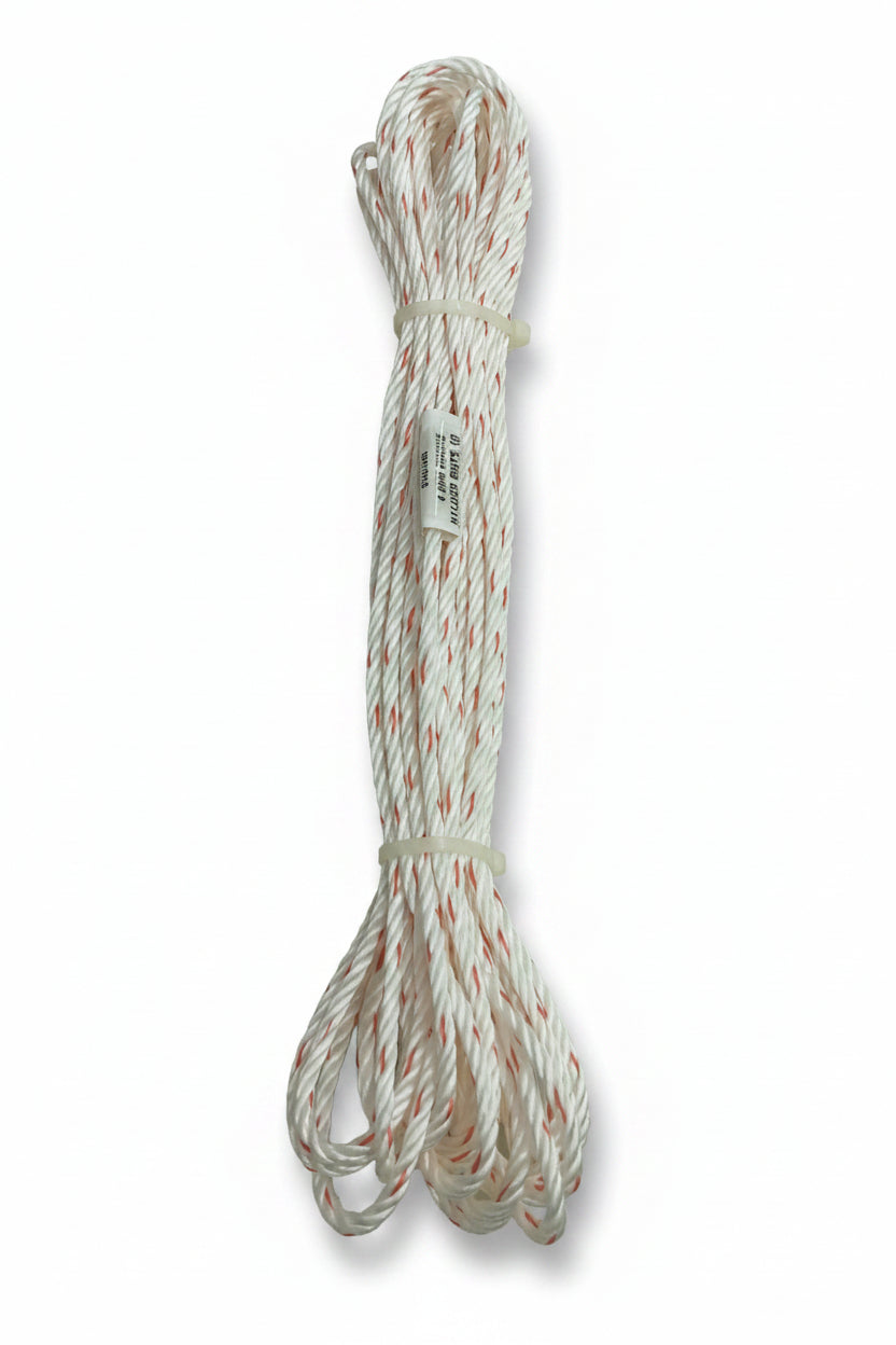 4mm White Nylon Rope 10 meter