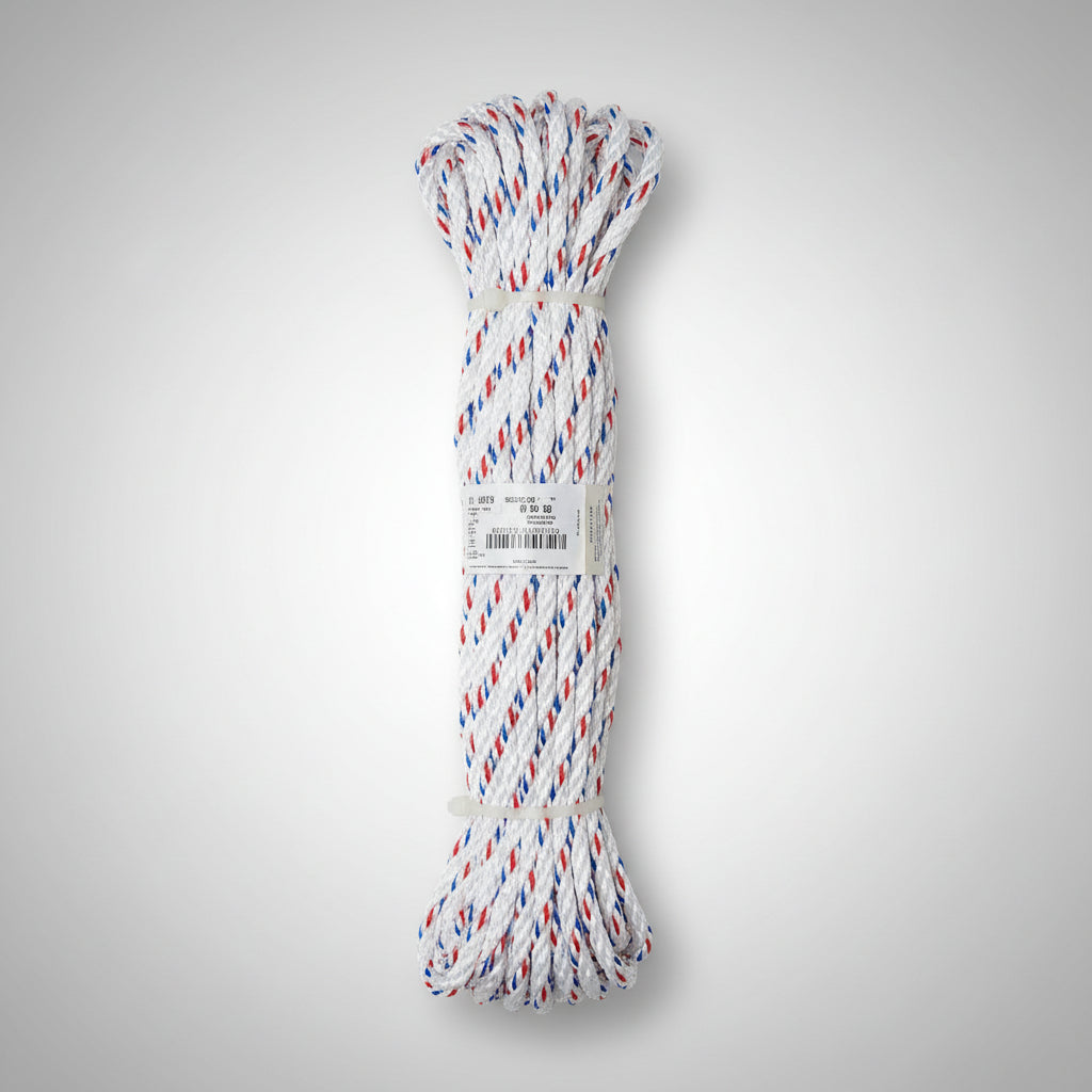6mm White Nylon Rope 10 meter