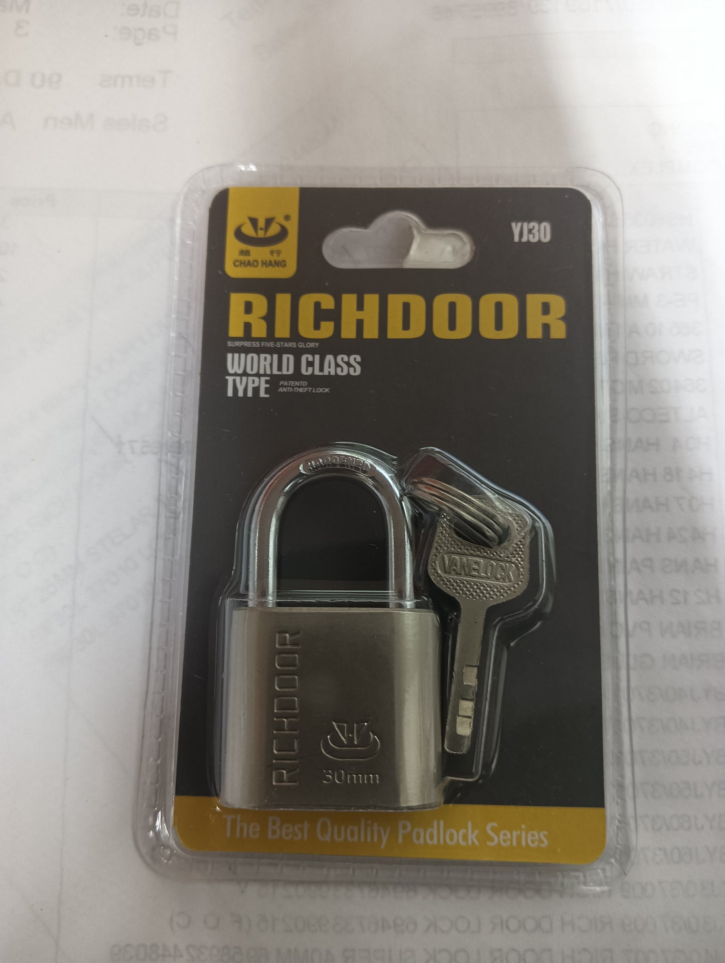 YJ30 Rich Door Lock
