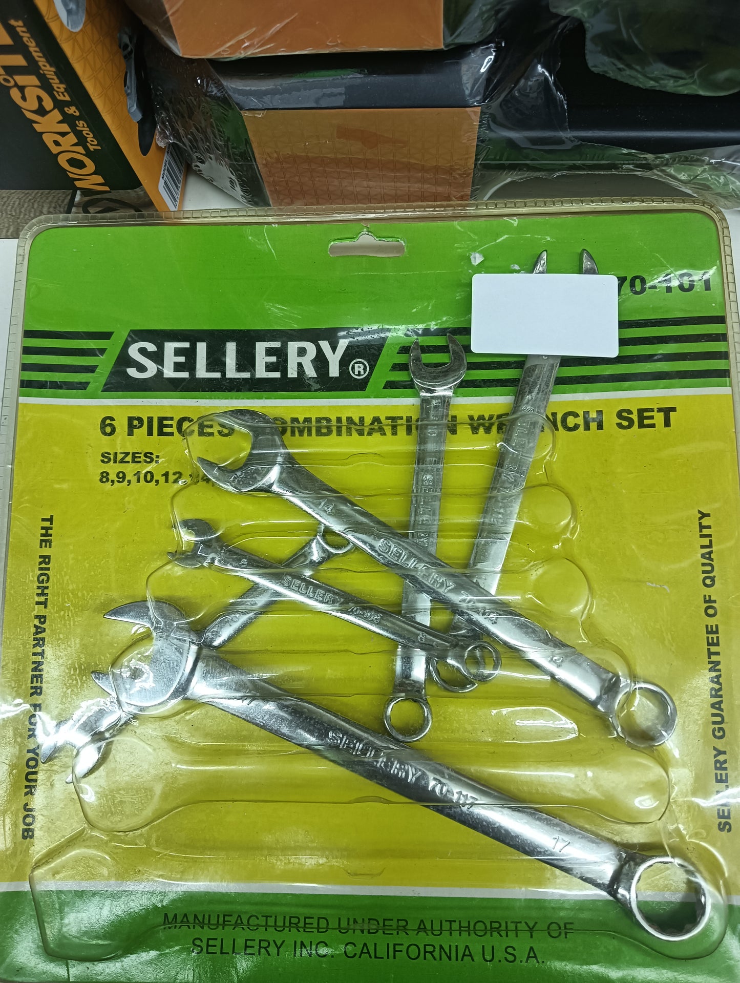 Sellery Spanner 6 pcs set