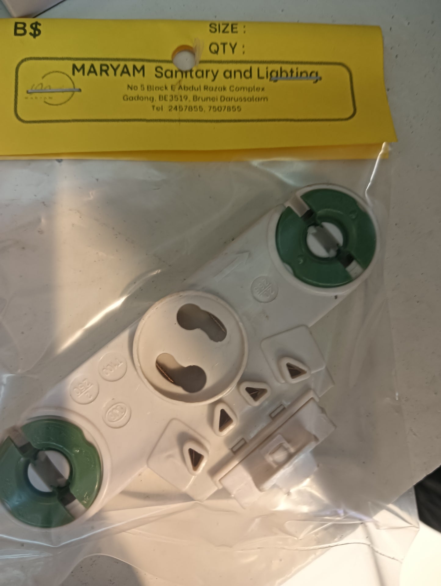 Tube Light Connector
