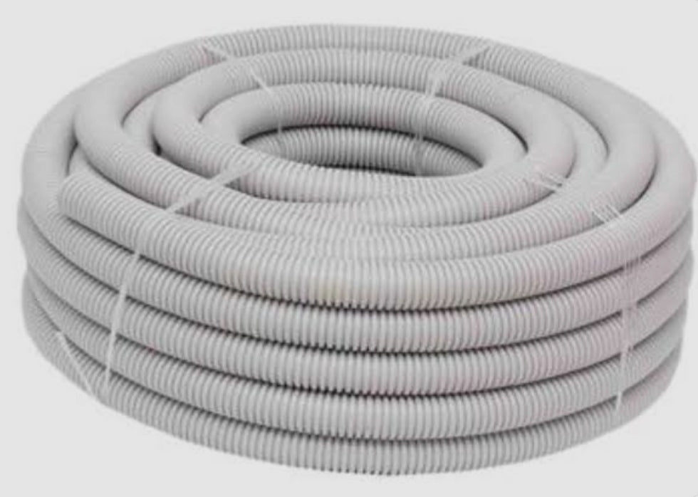 20MM WHITE FLEXIBLE HOSE 40 METER
