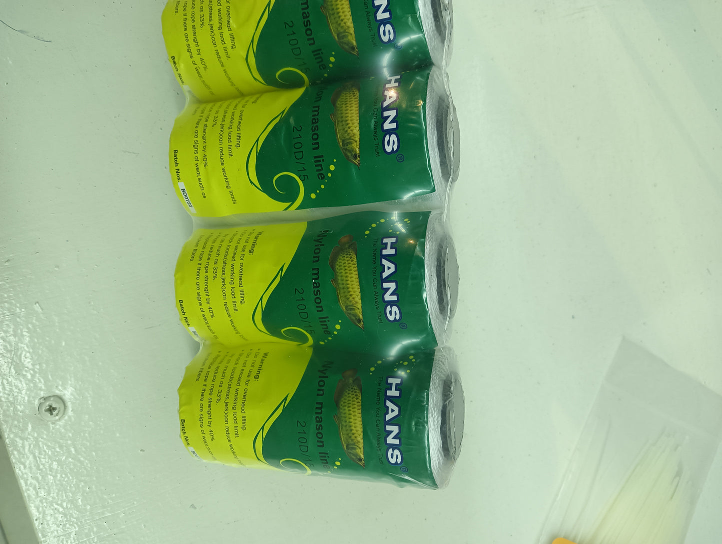Hans Fishing Line White210D/15