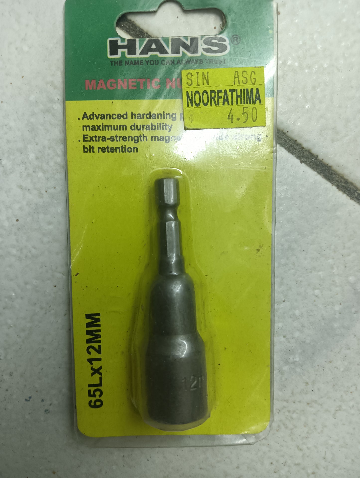 MAGNETIC NUT DRIVER