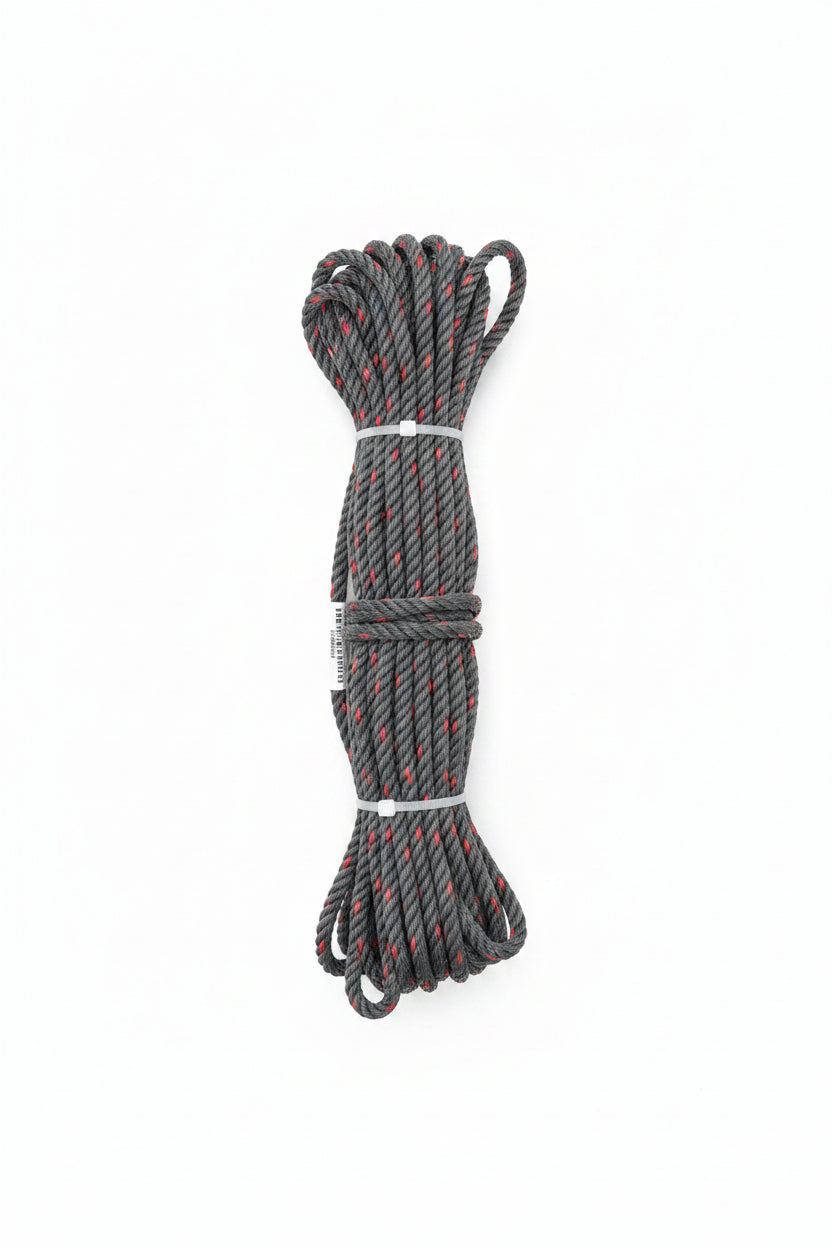 6mm Black Nylon Rope 10 meter