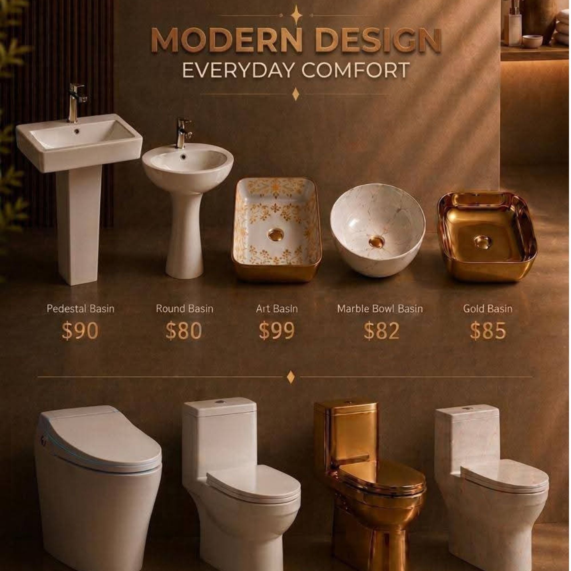 Sanitary Ware & Bath Fittings