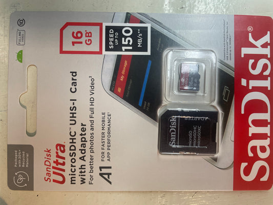 Sandisk 16GB memory card