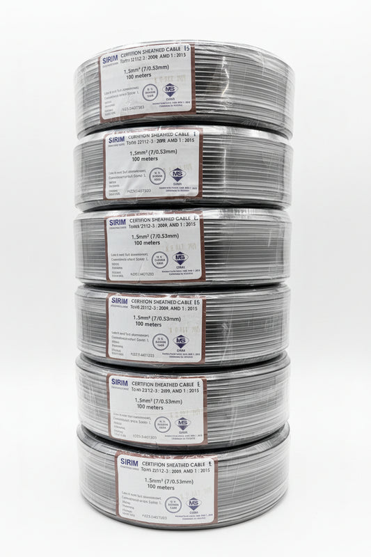 4mm PVC Cable (Black) LKH