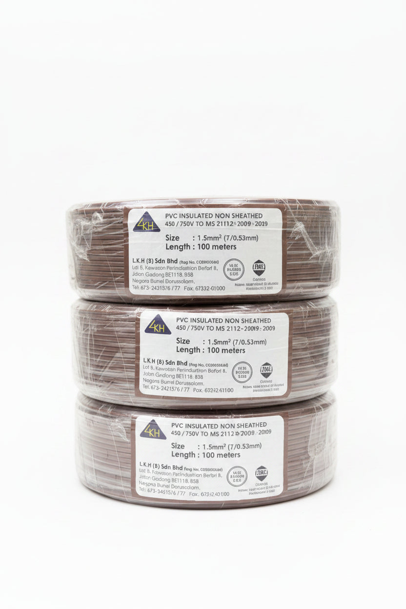 4mm PVC cable (Brown) LKH
