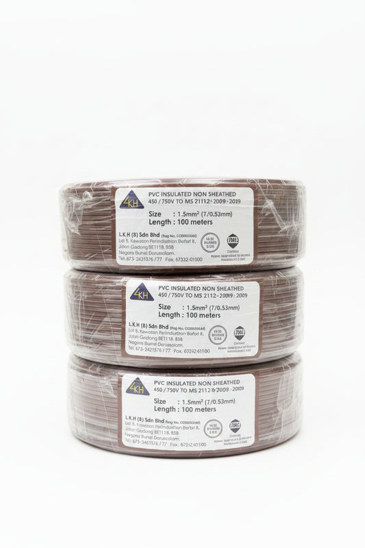 4mm PVC cable (Brown) LKH