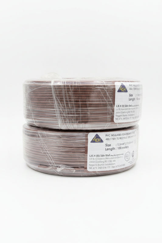 2.5mm PVC Cable (brown) LKH