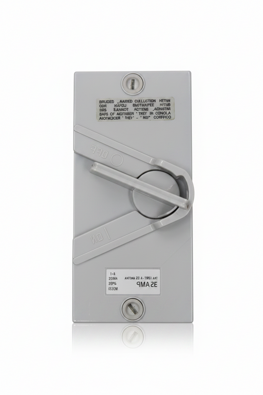 3 Pole Isolator 35AMP