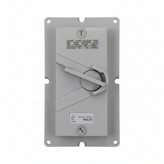 3 Pole Isolator 40AMP