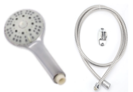 Shower Head Card Suction Set