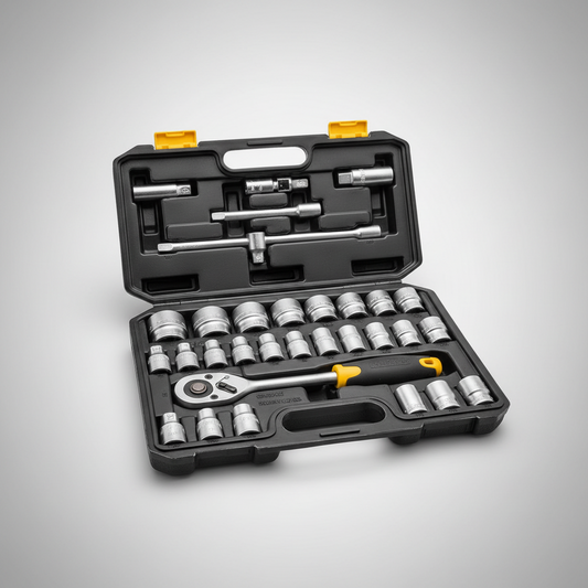 SOCKET SET 32PCS 1/2''