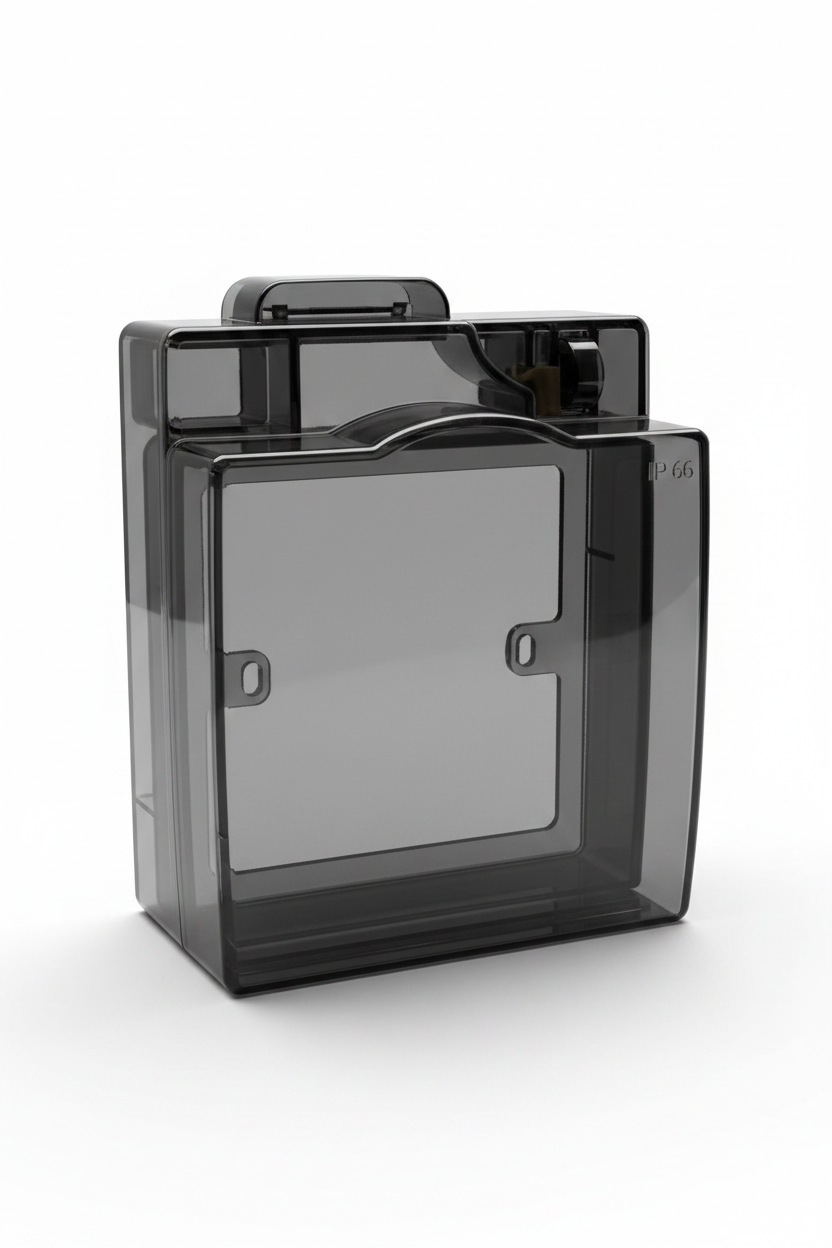 Waterproof Box 3*3 SND Gray Transparent