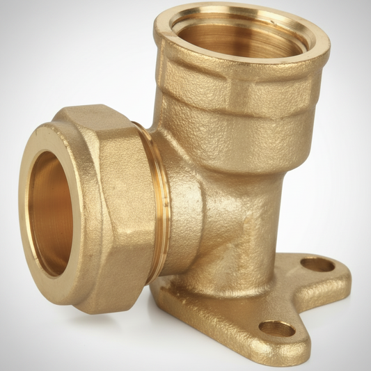 Compression Brass Elbow L15*1/2