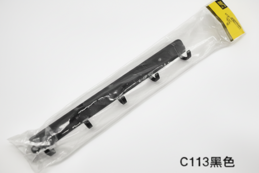 ZYC113-4 Black Aluminum Hook Bag