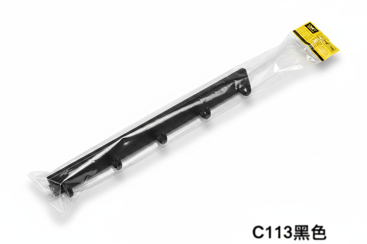 ZYC113-5 Black Aluminum Hook Bag