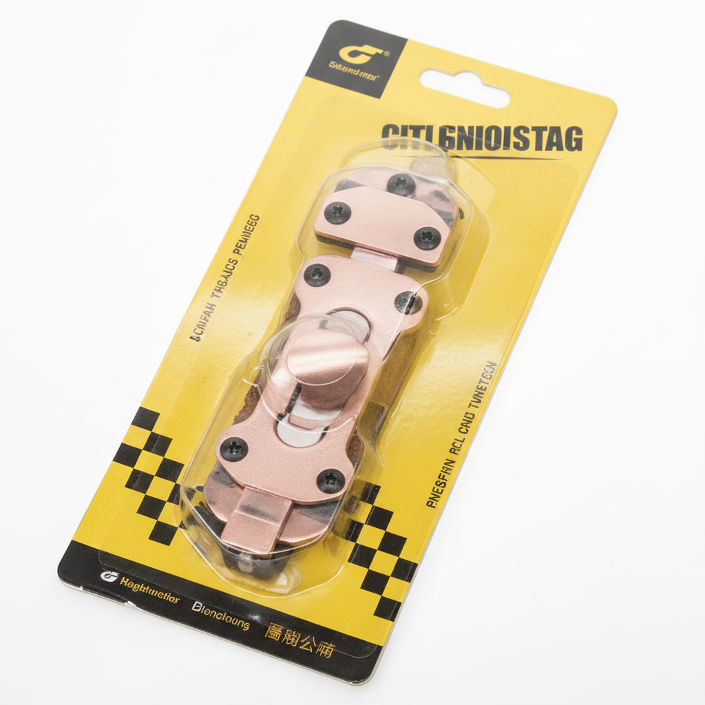 Red Zinc Rod Pin With Screw