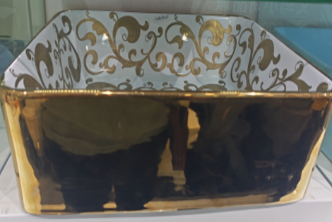Wash Basin(Golden Ruyi)