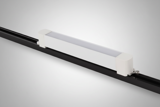 White Frame Track Flood Lights 30W 3500K