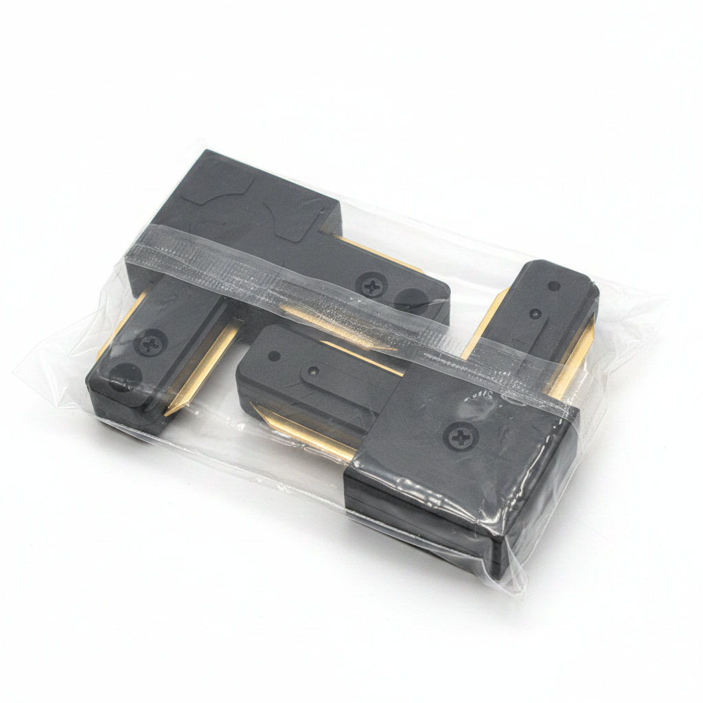 Track Black corner connector