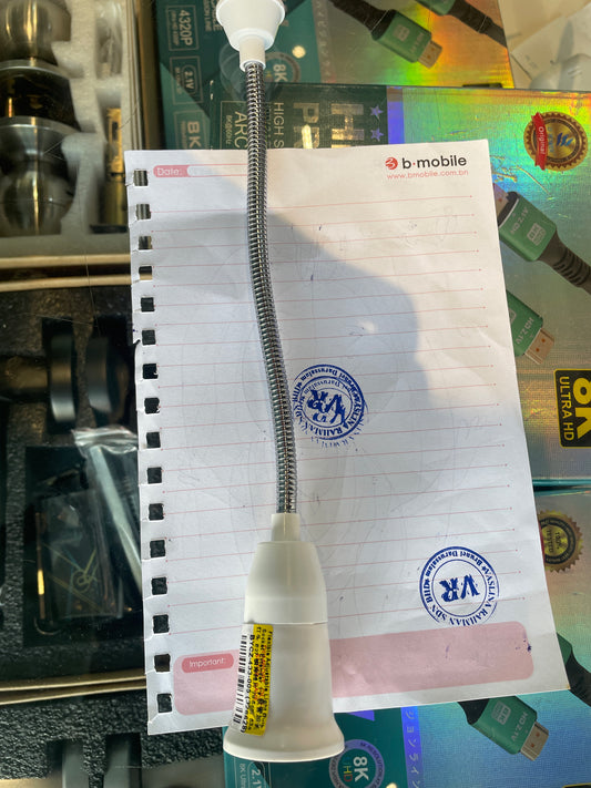 Flexible adjustable bulb socket big