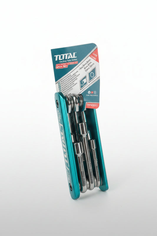 6 PCS folding nut driver set total