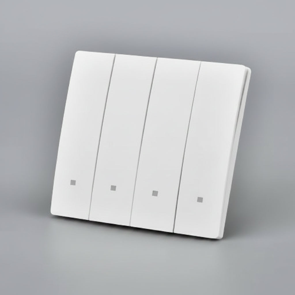 Linier G Design White 4-Gang 1-Way