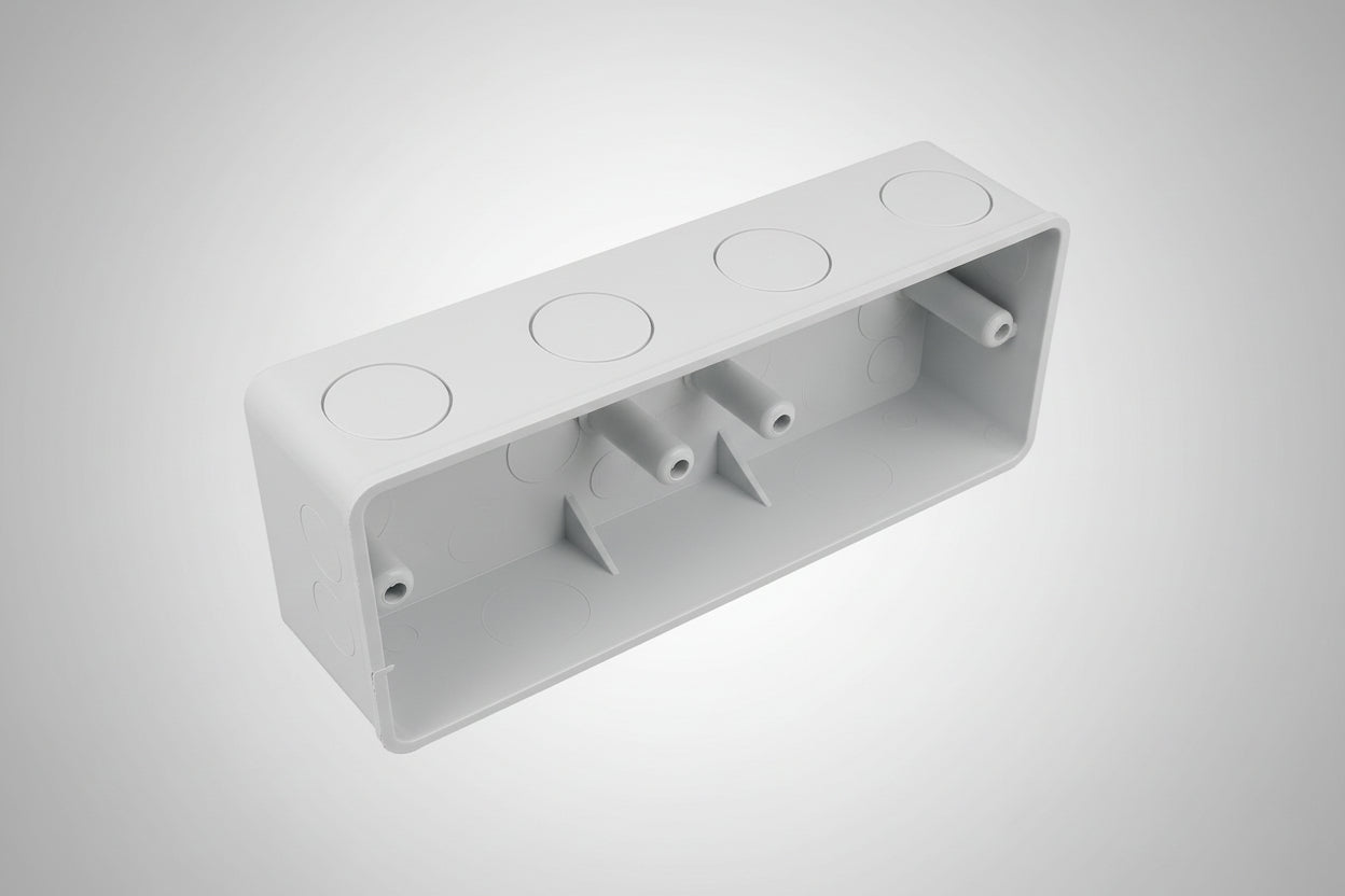 3X7 PVC CONCEAL BOX