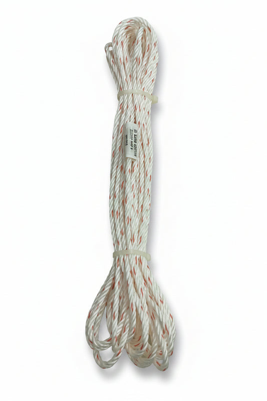 4mm White Nylon Rope 10 meter