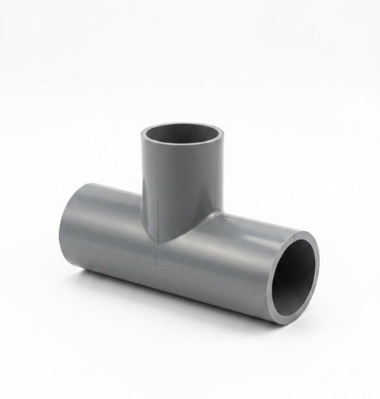 1" GREY PVC TEE