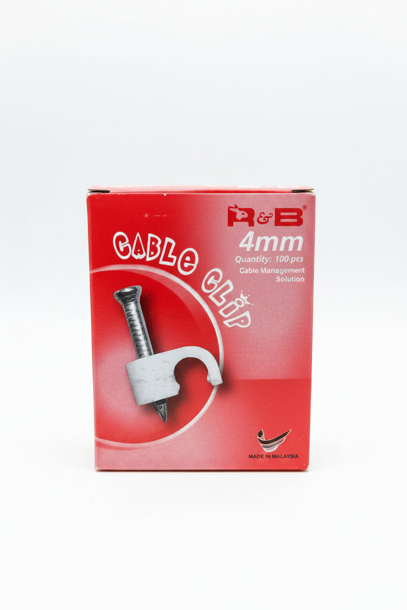 (R&B 4MM CABLE CLIP)
