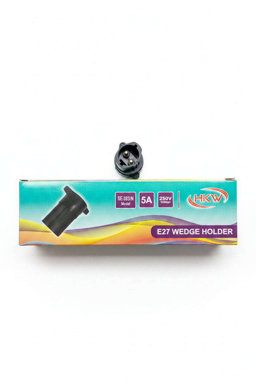 E27 5A 250V WATERPROOF HOLDER (SE-383)