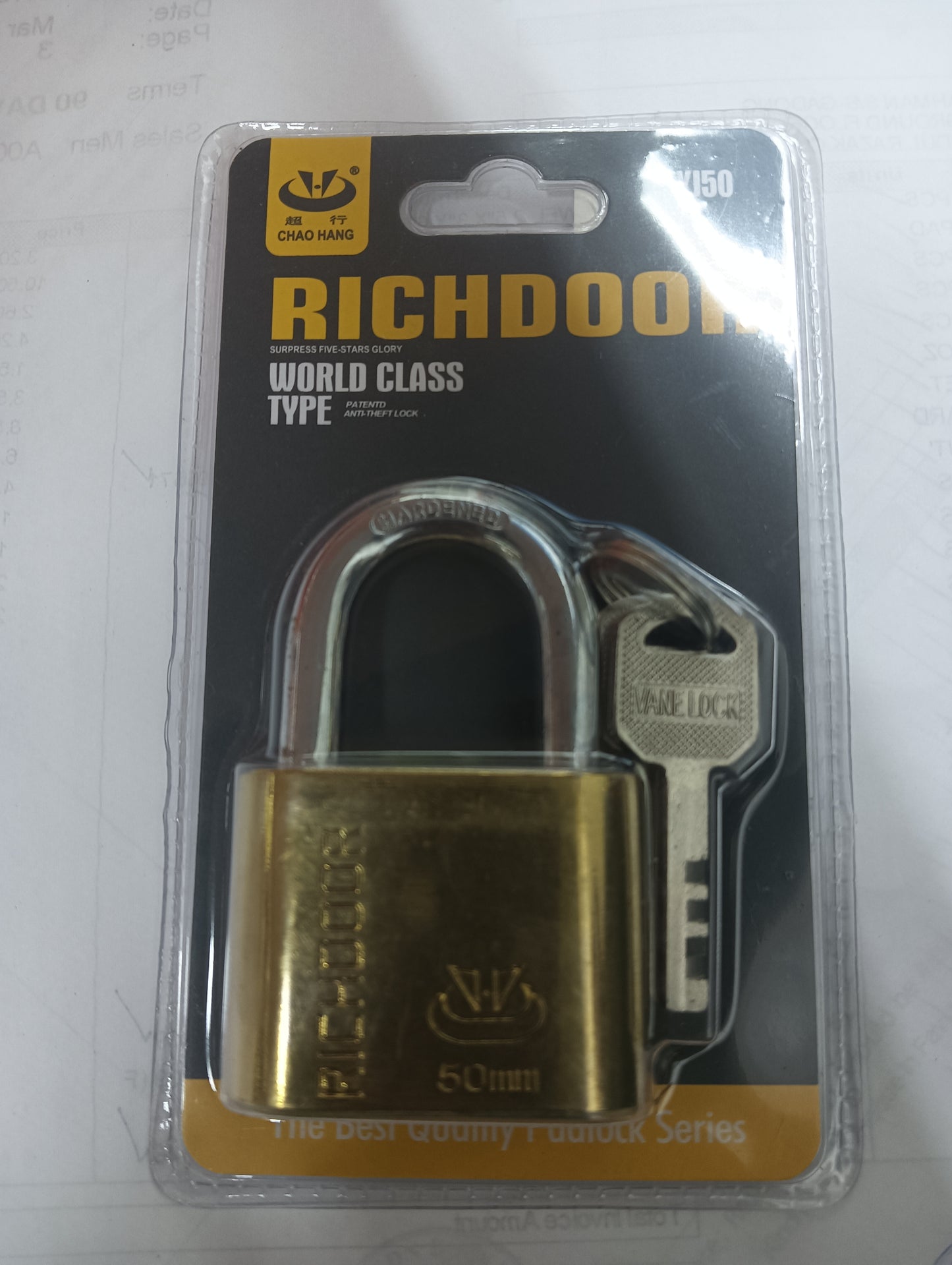 YJ50 Rich Door Lock Super 40mm