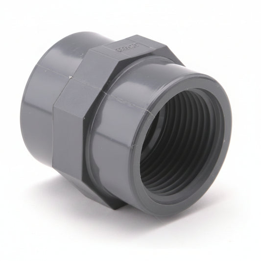 1"  GREY PVC FEMALE SOCKET