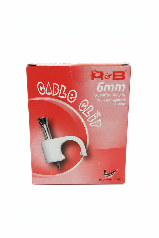 (R&B 6MM CABLE CLIP)