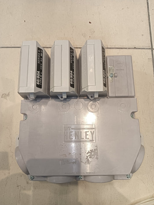 WT-Henley Fuse Cut-Out Ser 5 TP$ N 80 A