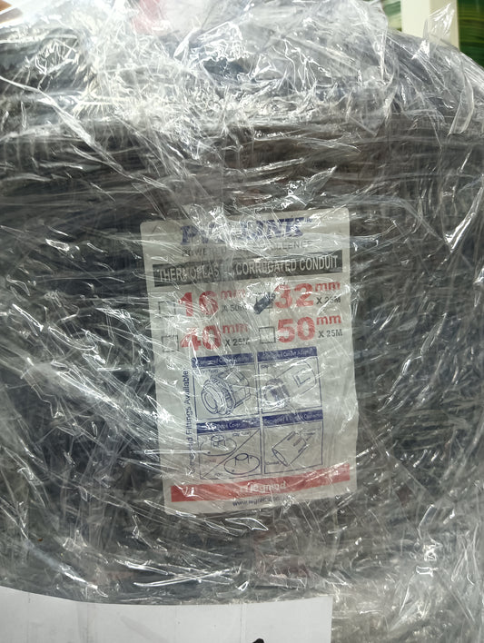 PVC-LINK 32MM BLACK FLEXIBLE CONDUIT 25METER