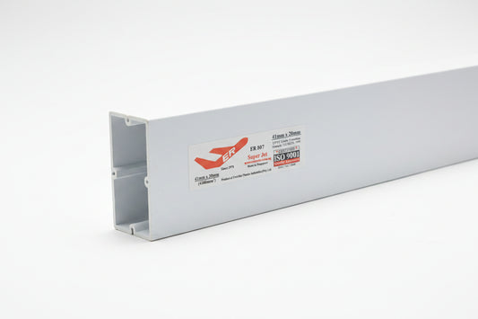 ER 807 41mmx20mmx1.8 MTR UPVC CABLE TRUNKING