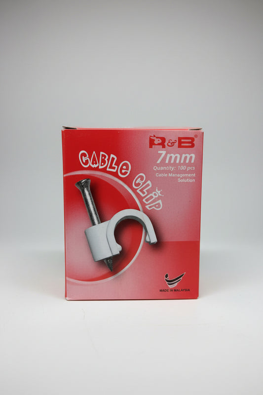 (R&B 7MM CABLE CLIP)