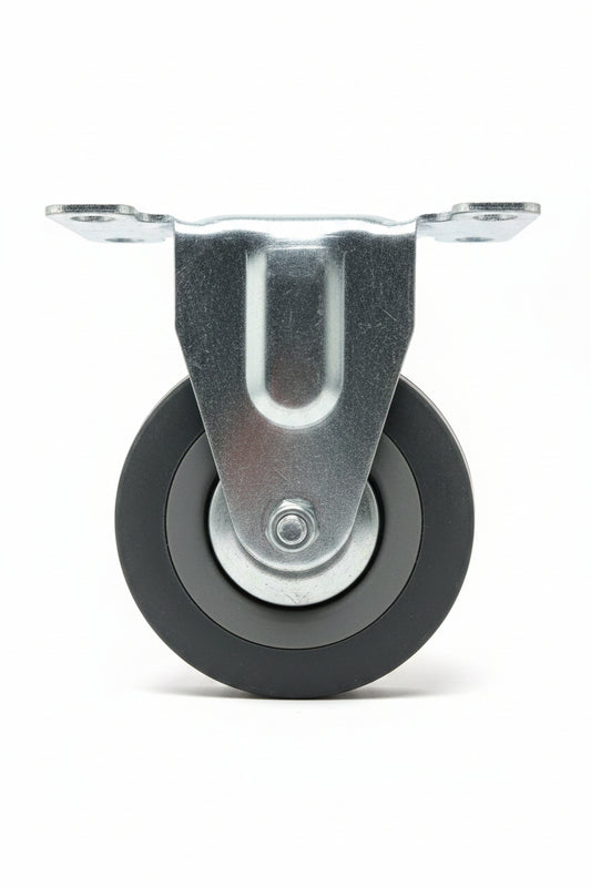 90° Rubber Wheel 3"