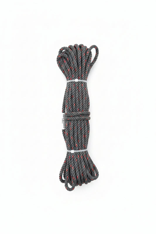 6mm Black Nylon Rope 10 meter